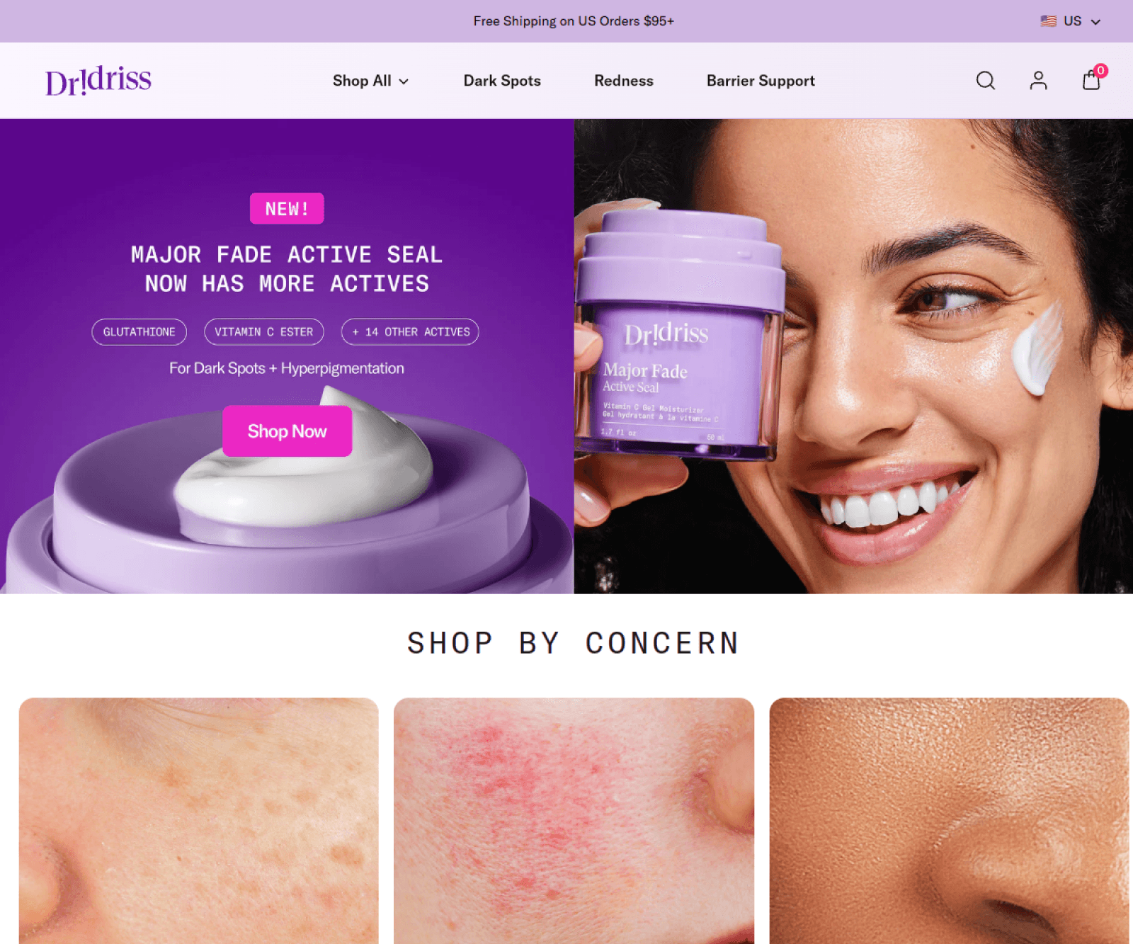 Dr. Idriss 首页预览