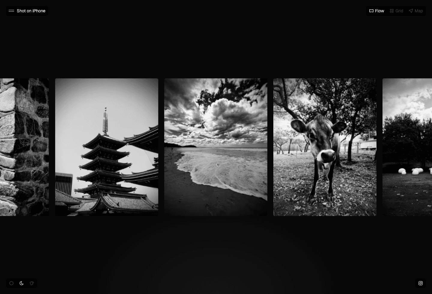 Shot on iPhone 首页预览