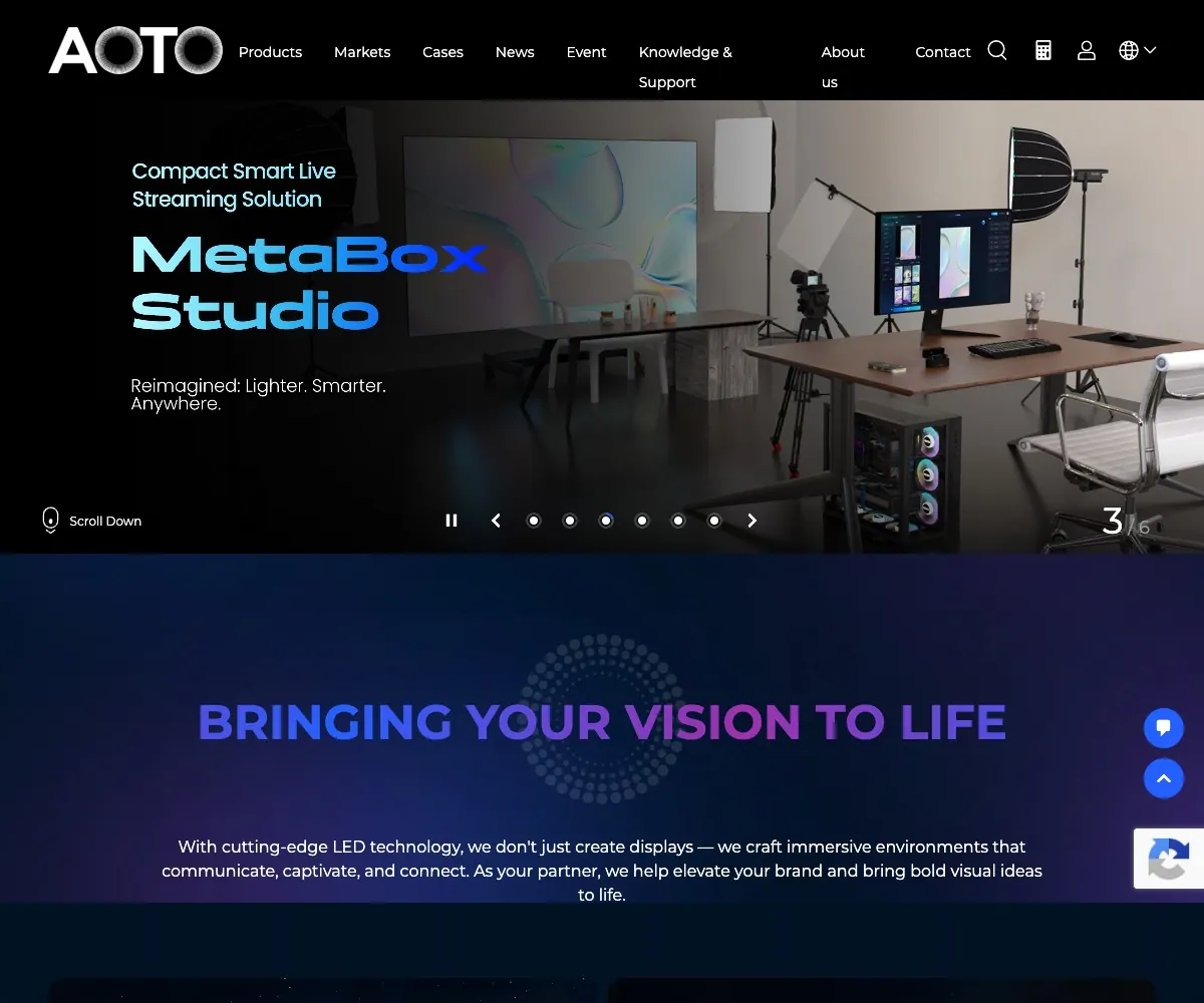 AOTO homepage