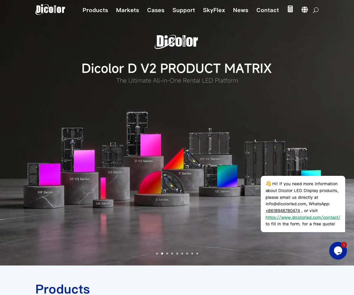 Dicolor homepage