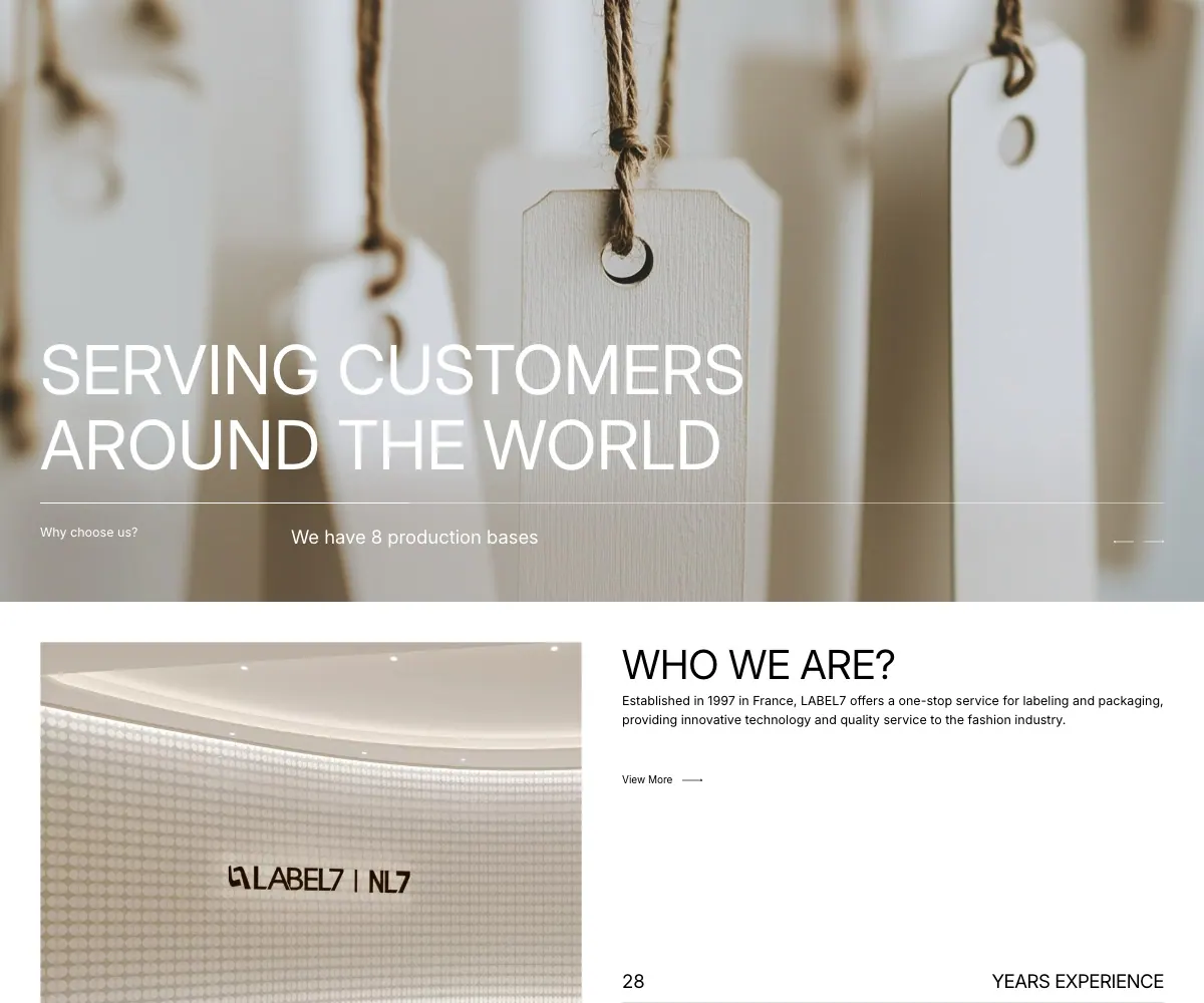 LABEL7 homepage