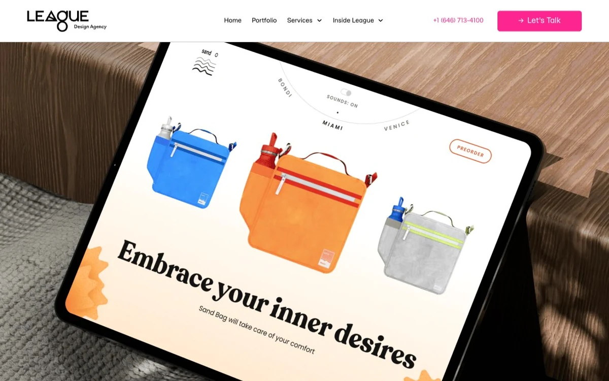 SandBag homepage