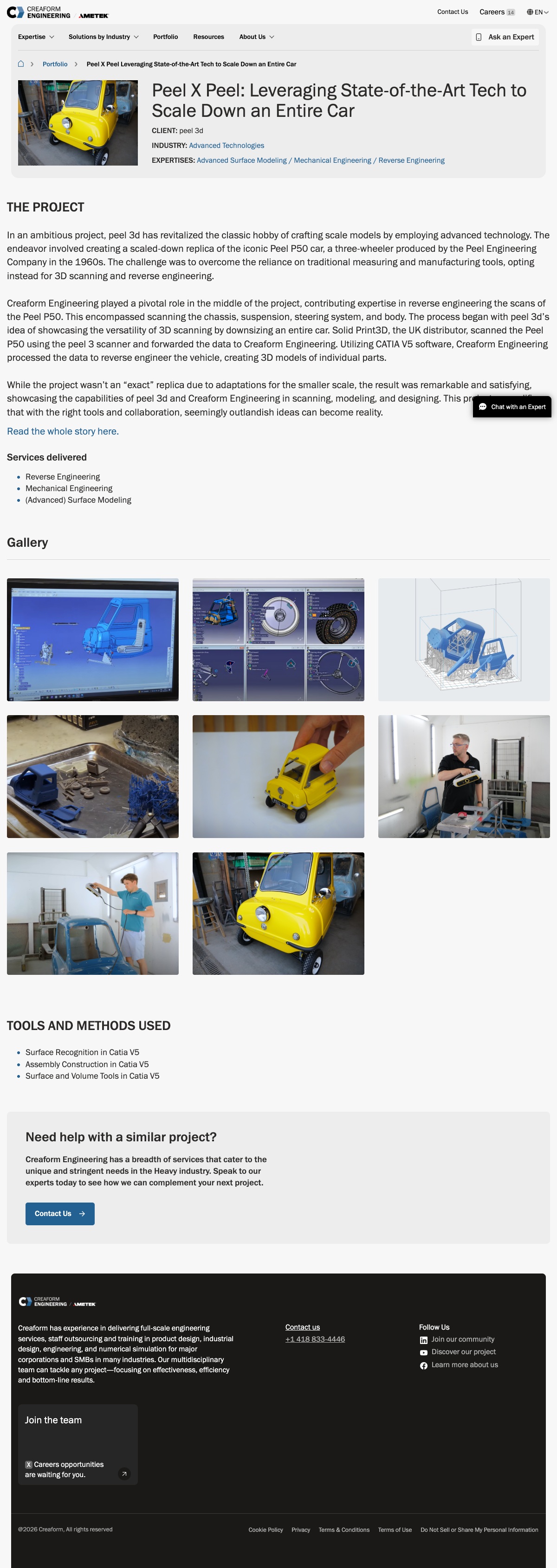 Creaform Engineering Industry PC