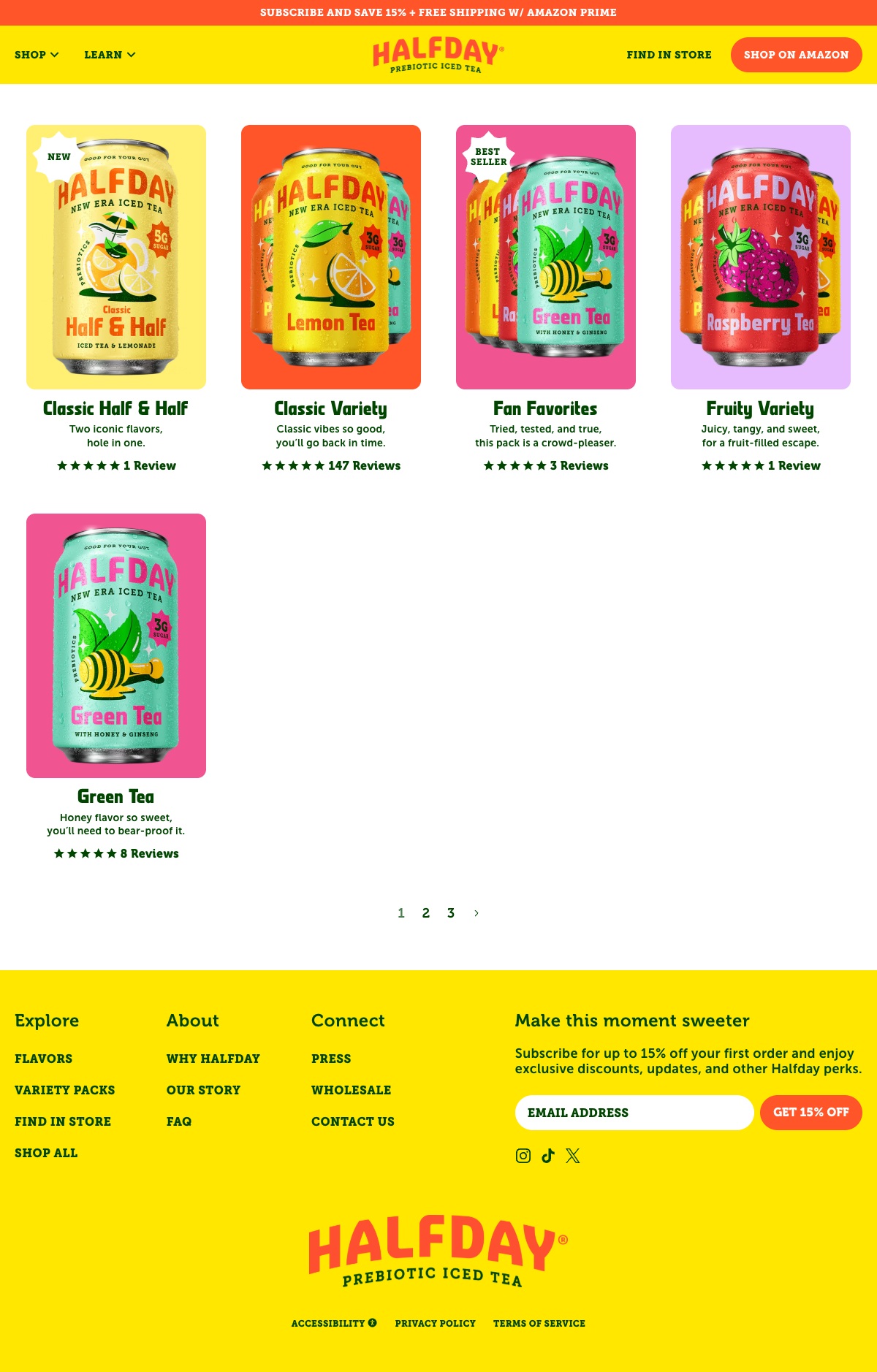 Halfday Tonics Product Listing Page PC