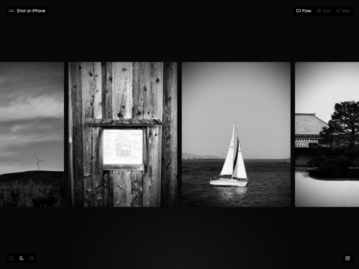 Shot on iPhone Grid View PC
